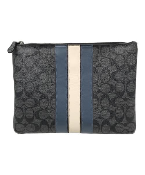 COACH（コーチ）COACH (コーチ) セカンドバッグ ブラックの古着・服飾アイテム