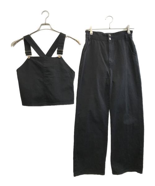 Ameri（アメリ）AMERI (アメリ) セットアップ ブラック サイズ:26の古着・服飾アイテム