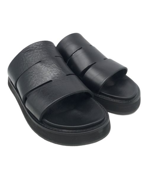 JULIUS（ユリウス）JULIUS (ユリウス) サンダル ブラック サイズ:7の古着・服飾アイテム