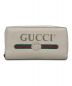 GUCCI（グッチ）の古着「ラウンドファスナーウォレット」｜アイボリー