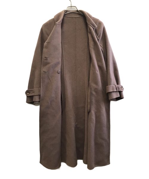 HER LIP TO（ハーリップトゥ）Her lip to (ハーリップトゥ) ダブルコート ワインレッド サイズ:Sの古着・服飾アイテム