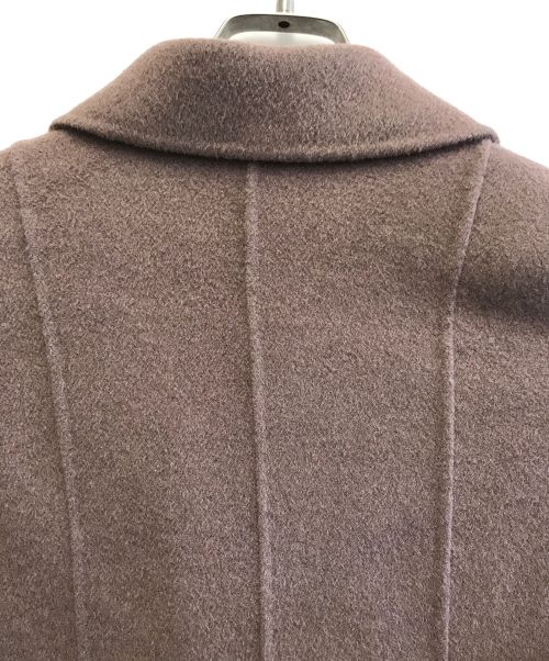 HER LIP TO（ハーリップトゥ）Her lip to (ハーリップトゥ) ダブルコート ワインレッド サイズ:Sの古着・服飾アイテム