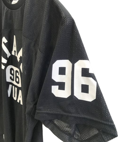 WTAPS（ダブルタップス）WTAPS (ダブルタップス) ナンバリングメッシュジャージTシャツ ブラック×ホワイト サイズ:X04の古着・服飾アイテム