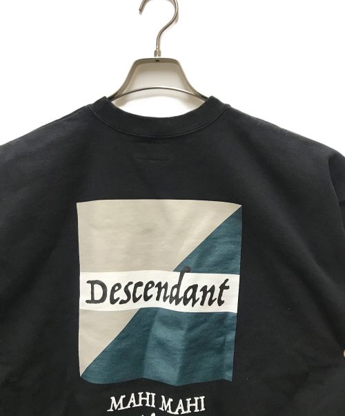 DESCENDANT（ディセンダント）DESCENDANT (ディセンダント) スウェット ブラック サイズ:2の古着・服飾アイテム