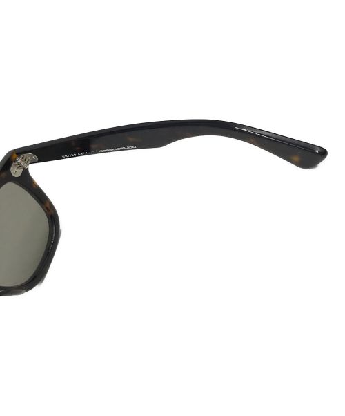 UNITED ARROWS（ユナイテッドアローズ）UNITED ARROWS (ユナイテッドアローズ) Sasaki Celluloid サングラス ブラック×ブラウンの古着・服飾アイテム