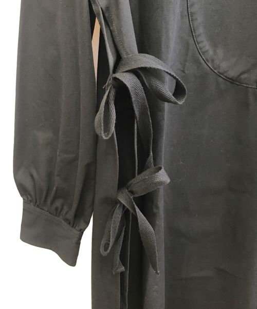 Heriter（エリテ）Heriter (エリテ) サイドスリットワンピース ブラック サイズ:Mの古着・服飾アイテム