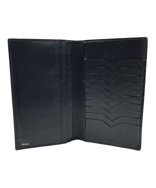 Valextra（ヴァレクストラ）Valextra (ヴァレクストラ) 2つ折り財布 ネイビーの古着・服飾アイテム
