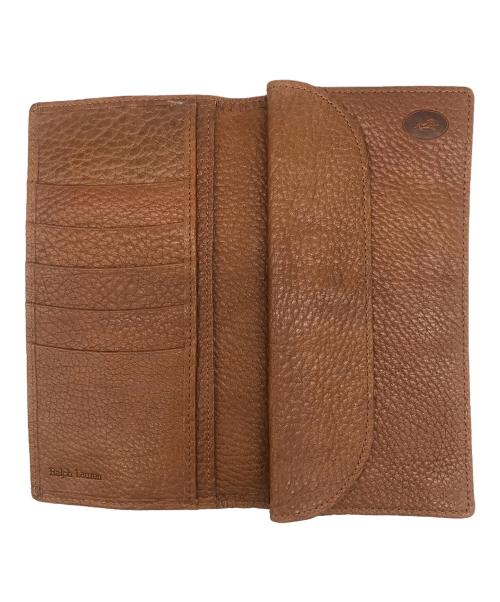 RALPH LAUREN（ラルフローレン）RALPH LAUREN (ラルフローレン) 長財布 ブラウンの古着・服飾アイテム