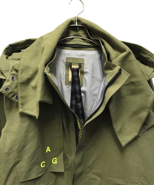 ACG（エーシージー）ACG (エーシージー) NIKE (ナイキ) ナイロンコート オリーブ サイズ:Mの古着・服飾アイテム