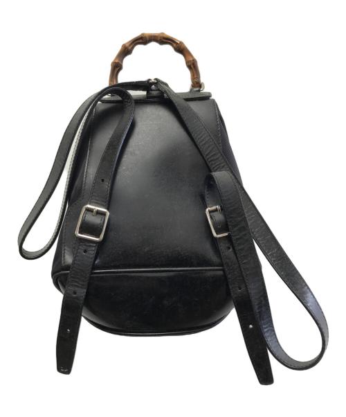 GUCCI（グッチ）GUCCI (グッチ) バンブーミニリュック ブラックの古着・服飾アイテム