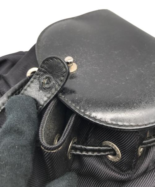 GUCCI（グッチ）GUCCI (グッチ) バンブーミニリュック ブラックの古着・服飾アイテム