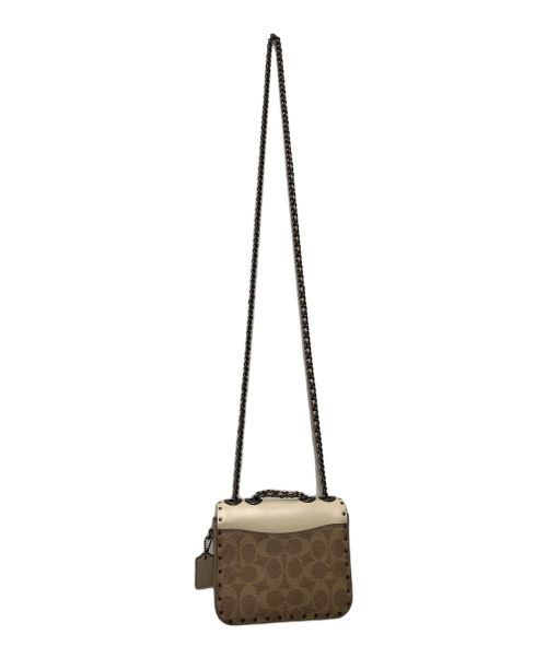 COACH（コーチ）COACH (コーチ) ショルダーポーチ ベージュの古着・服飾アイテム
