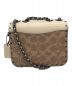 COACH (コーチ) ショルダーポーチ ベージュ：9000円