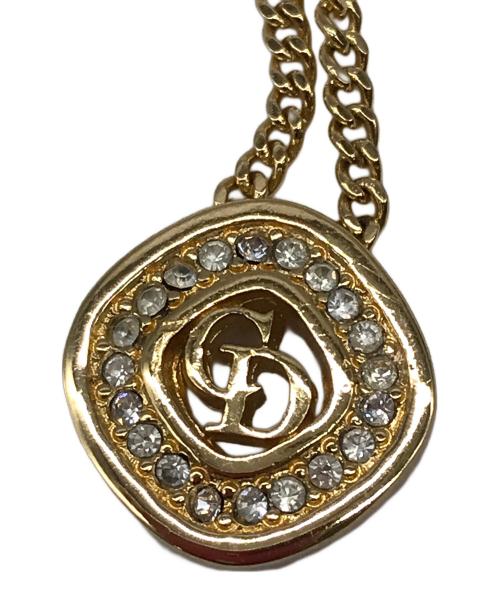 Christian Dior（クリスチャン ディオール）Christian Dior (クリスチャン ディオール) ネックレス ゴールドの古着・服飾アイテム