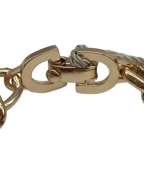 Christian Dior（クリスチャン ディオール）Christian Dior (クリスチャン ディオール) チェーンブレスレット ゴールドの古着・服飾アイテム