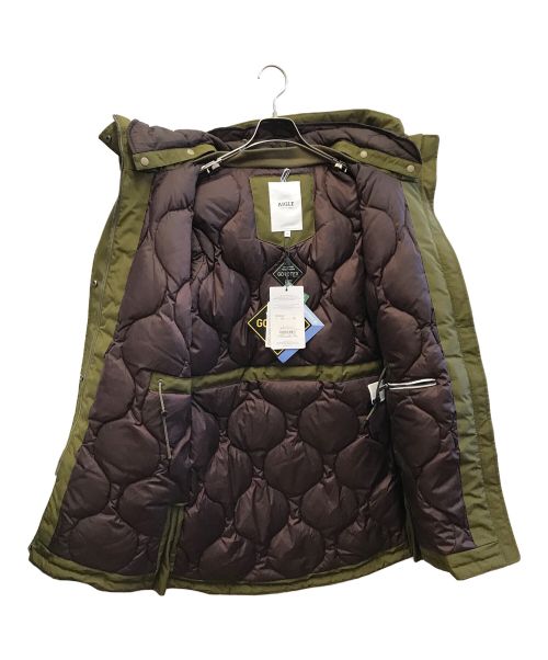 AIGLE（エーグル）AIGLE (エーグル) ゴアテックス オディカウ ジャケット グリーン サイズ:34 未使用品の古着・服飾アイテム