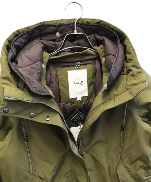 AIGLE（エーグル）AIGLE (エーグル) ゴアテックス オディカウ ジャケット グリーン サイズ:34 未使用品の古着・服飾アイテム