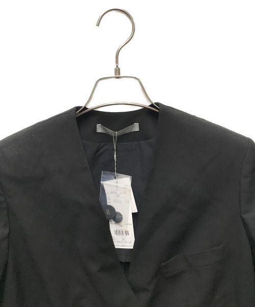theory luxe（セオリーリュクス）theory luxe (セオリーリュクス) ノーカラージャケット ブラック サイズ:38 未使用品の古着・服飾アイテム
