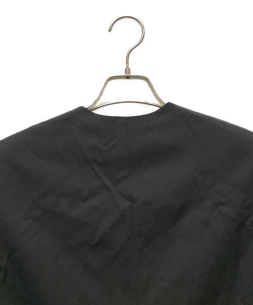 theory luxe（セオリーリュクス）theory luxe (セオリーリュクス) ノーカラージャケット ブラック サイズ:38 未使用品の古着・服飾アイテム