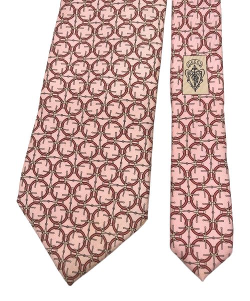 GUCCI（グッチ）GUCCI (グッチ) ネクタイ ピンク サイズ:不明の古着・服飾アイテム