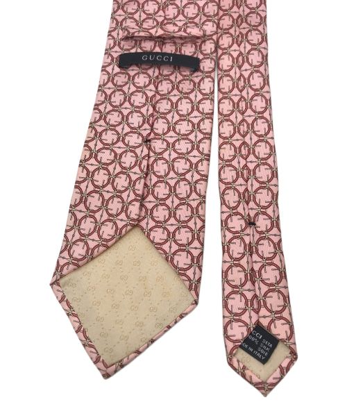 GUCCI（グッチ）GUCCI (グッチ) ネクタイ ピンク サイズ:不明の古着・服飾アイテム