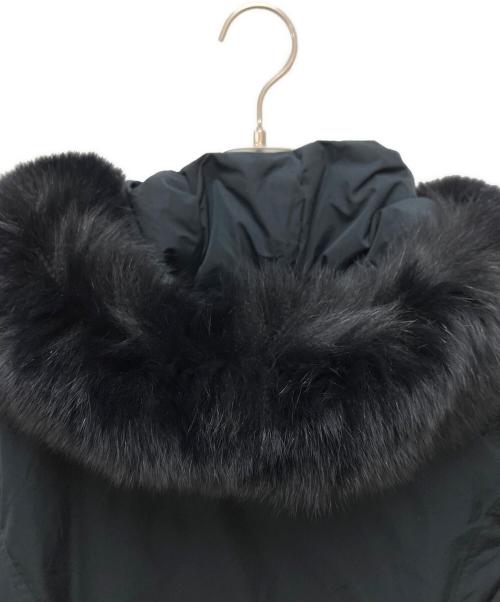 WOOLRICH（ウールリッチ）WOOLRICH (ウールリッチ) フォックスファーダウンコート ブラック サイズ:Mの古着・服飾アイテム