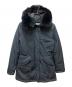 WOOLRICH（ウールリッチ）の古着「フォックスファーダウンコート」｜ブラック