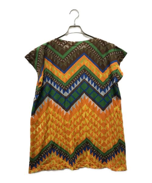 ISSEY MIYAKE me（イッセイ ミヤケ ミー）ISSEY MIYAKE ME (イッセイ ミヤケ ミー) カクタスプリントカットソー サイズ:Mの古着・服飾アイテム