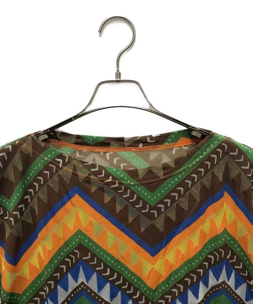 ISSEY MIYAKE me（イッセイ ミヤケ ミー）ISSEY MIYAKE ME (イッセイ ミヤケ ミー) カクタスプリントカットソー サイズ:Mの古着・服飾アイテム