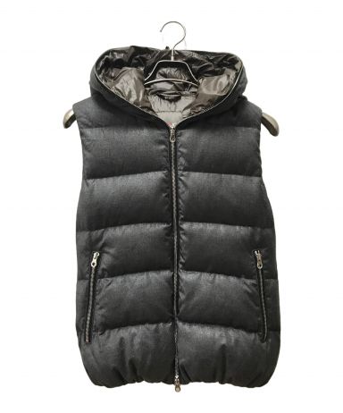 中古・古着通販】DUVETICA (デュベティカ) ダウンベスト グレー サイズ