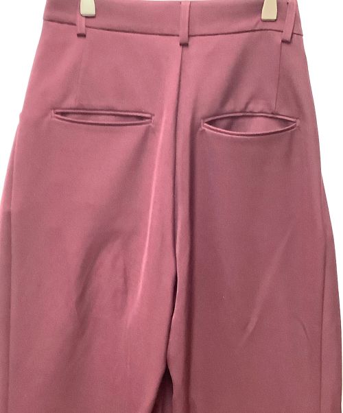 UN3D.（アンスリード）UN3D. (アンスリード) ワイドパンツ ボルドー サイズ:36の古着・服飾アイテム