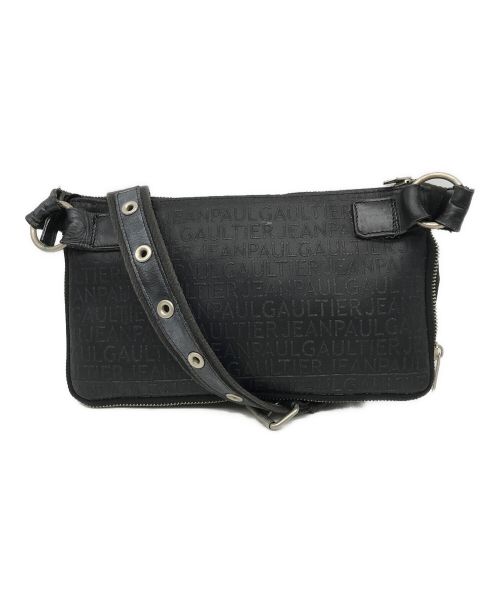 Jean Paul GAULTIER（ジャンポールゴルチェ）Jean Paul GAULTIER (ジャンポールゴルチェ) ショルダーバッグ ブラックの古着・服飾アイテム