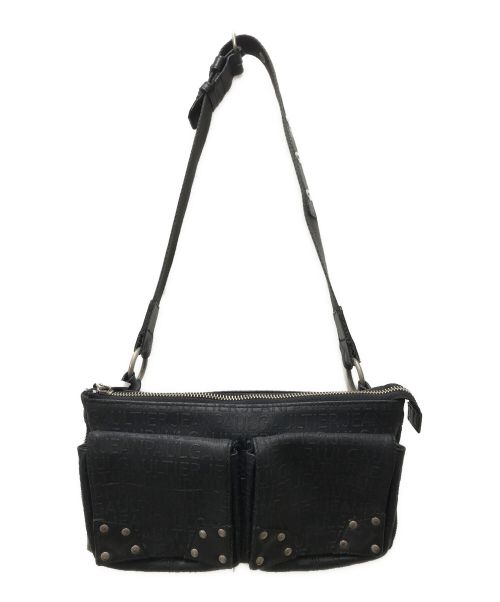 Jean Paul GAULTIER（ジャンポールゴルチェ）Jean Paul GAULTIER (ジャンポールゴルチェ) ショルダーバッグ ブラックの古着・服飾アイテム