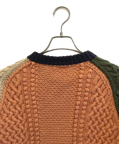 INVERALLAN（インバーアラン）INVERALLAN (インバーアラン) 4A ニットカーディガン マルチカラー サイズ:不明の古着・服飾アイテム