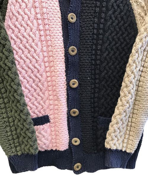 INVERALLAN（インバーアラン）INVERALLAN (インバーアラン) 4A ニットカーディガン マルチカラー サイズ:不明の古着・服飾アイテム