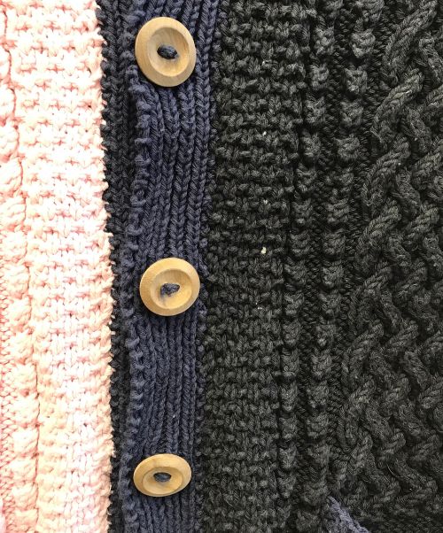 INVERALLAN（インバーアラン）INVERALLAN (インバーアラン) 4A ニットカーディガン マルチカラー サイズ:不明の古着・服飾アイテム