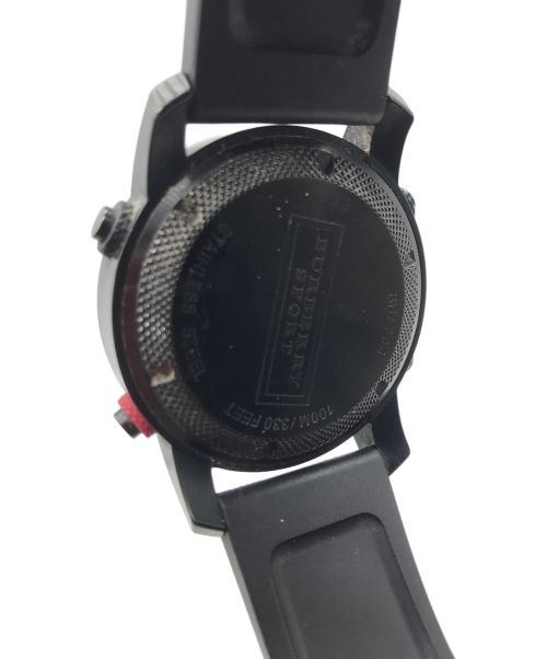 BURBERRY SPORTS（バーバリースポーツ）BURBERRY SPORTS (バーバリースポーツ) デジタルウォッチ ブラックの古着・服飾アイテム