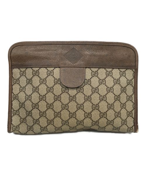 GUCCI（グッチ）GUCCI (グッチ) セカンドバッグ グレーの古着・服飾アイテム