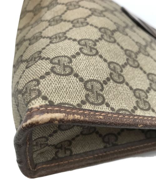 GUCCI（グッチ）GUCCI (グッチ) セカンドバッグ グレーの古着・服飾アイテム