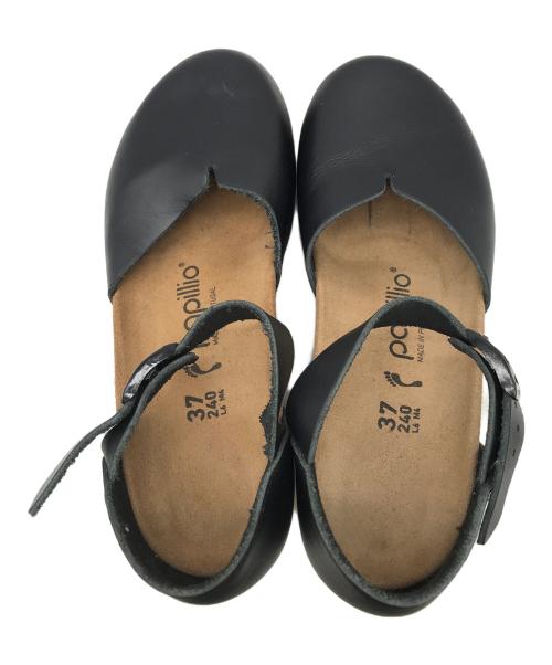 papillio（パピリオ）papillio (パピリオ) メリージェニー ブラック サイズ:37の古着・服飾アイテム