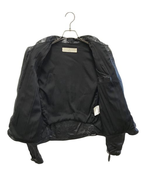 GOLDEN GOOSE DELUXE BRAND（ゴールデングースデラックスブランド）GOLDEN GOOSE DELUXE BRAND (ゴールデングースデラックスブランド) レザージャケット ブラック サイズ:Sの古着・服飾アイテム