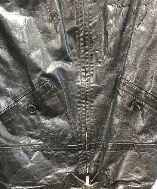 GOLDEN GOOSE DELUXE BRAND（ゴールデングースデラックスブランド）GOLDEN GOOSE DELUXE BRAND (ゴールデングースデラックスブランド) レザージャケット ブラック サイズ:Sの古着・服飾アイテム