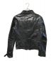GOLDEN GOOSE DELUXE BRAND (ゴールデングースデラックスブランド) レザージャケット ブラック サイズ:S：10000円