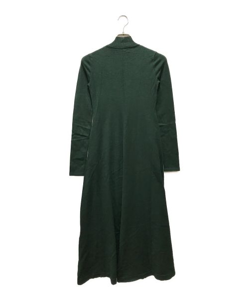 UN3D.（アンスリード）UN3D. (アンスリード) ニットワンピース グリーン サイズ:36の古着・服飾アイテム