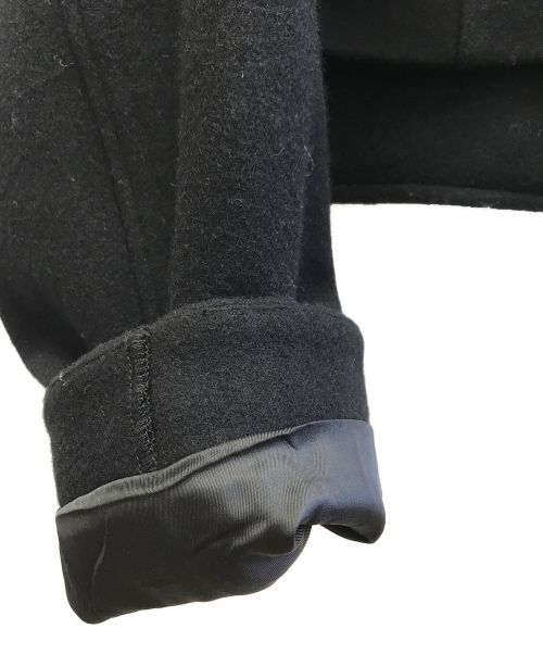 UN3D.（アンスリード）UN3D. (アンスリード) 23AW LAYERED WOOL SHORT JK ブラック サイズ:36の古着・服飾アイテム