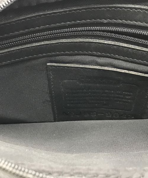 COACH（コーチ）COACH (コーチ) セカンドバッグ ブラックの古着・服飾アイテム