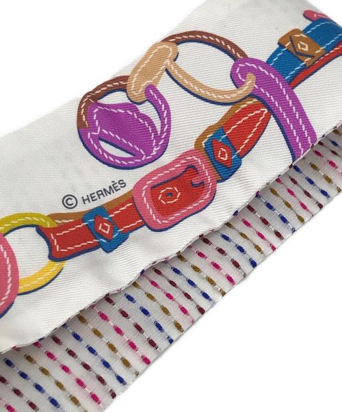 HERMES（エルメス）HERMES (エルメス) ツィリー ホワイト×マルチカラーの古着・服飾アイテム