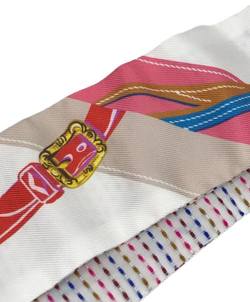 HERMES（エルメス）HERMES (エルメス) ツィリー ホワイト×マルチカラーの古着・服飾アイテム