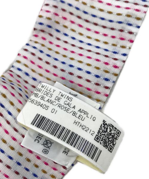 HERMES（エルメス）HERMES (エルメス) ツィリー ホワイト×マルチカラーの古着・服飾アイテム