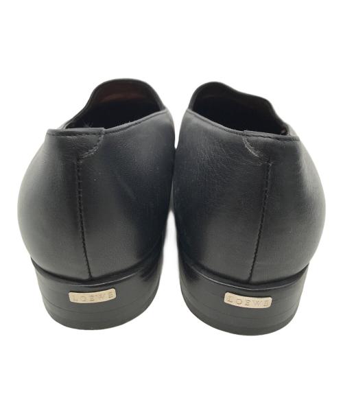 LOEWE（ロエベ）LOEWE (ロエベ) ローファー ブラック サイズ:37の古着・服飾アイテム